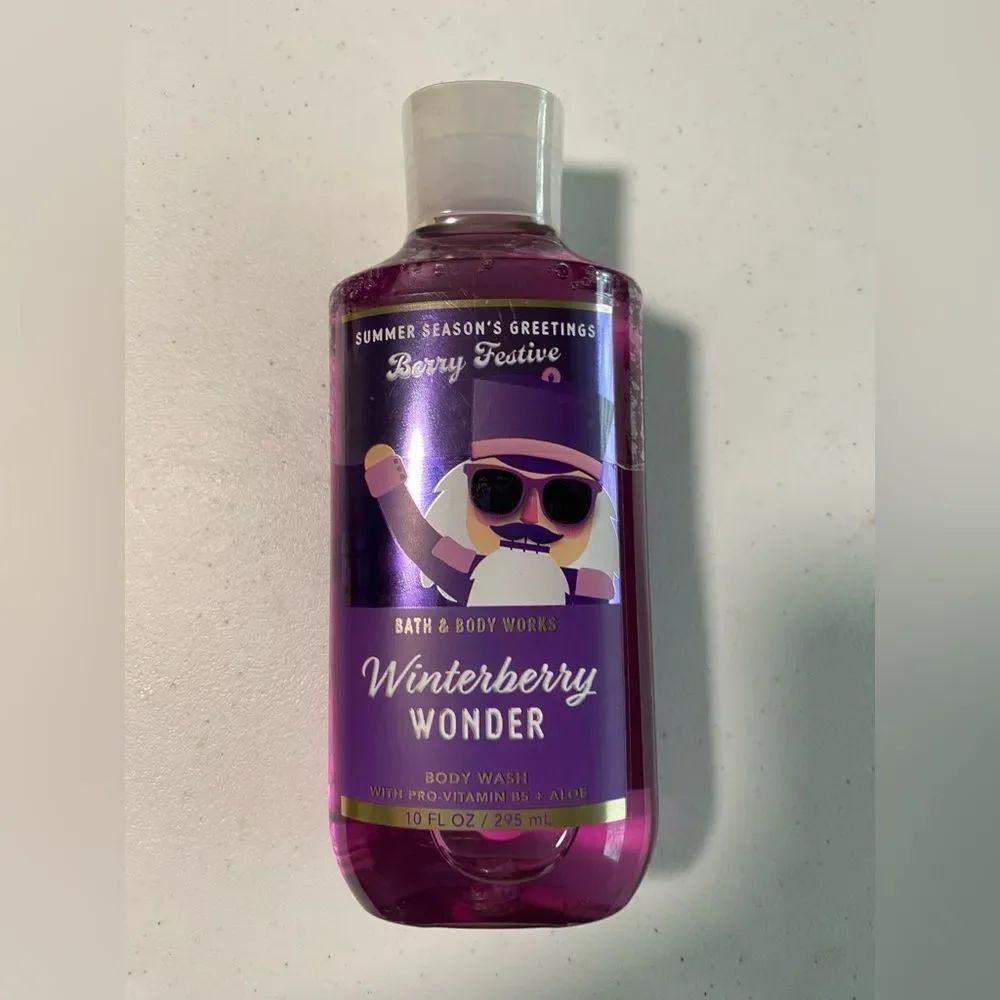 Bath & Body Works WINTERBERRY WONDER BATH SHOWER GEL BODY WASH NEW